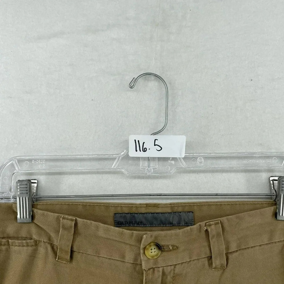 Old Navy Khakis Pants Men's Sz 36x36 Brown Straight Leg High-Rise Pockets - Picture 12 of 12